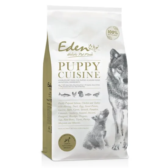 Eden Puppy Cuisine Rasy Małe 2kg karma sucha dla szczeniąt