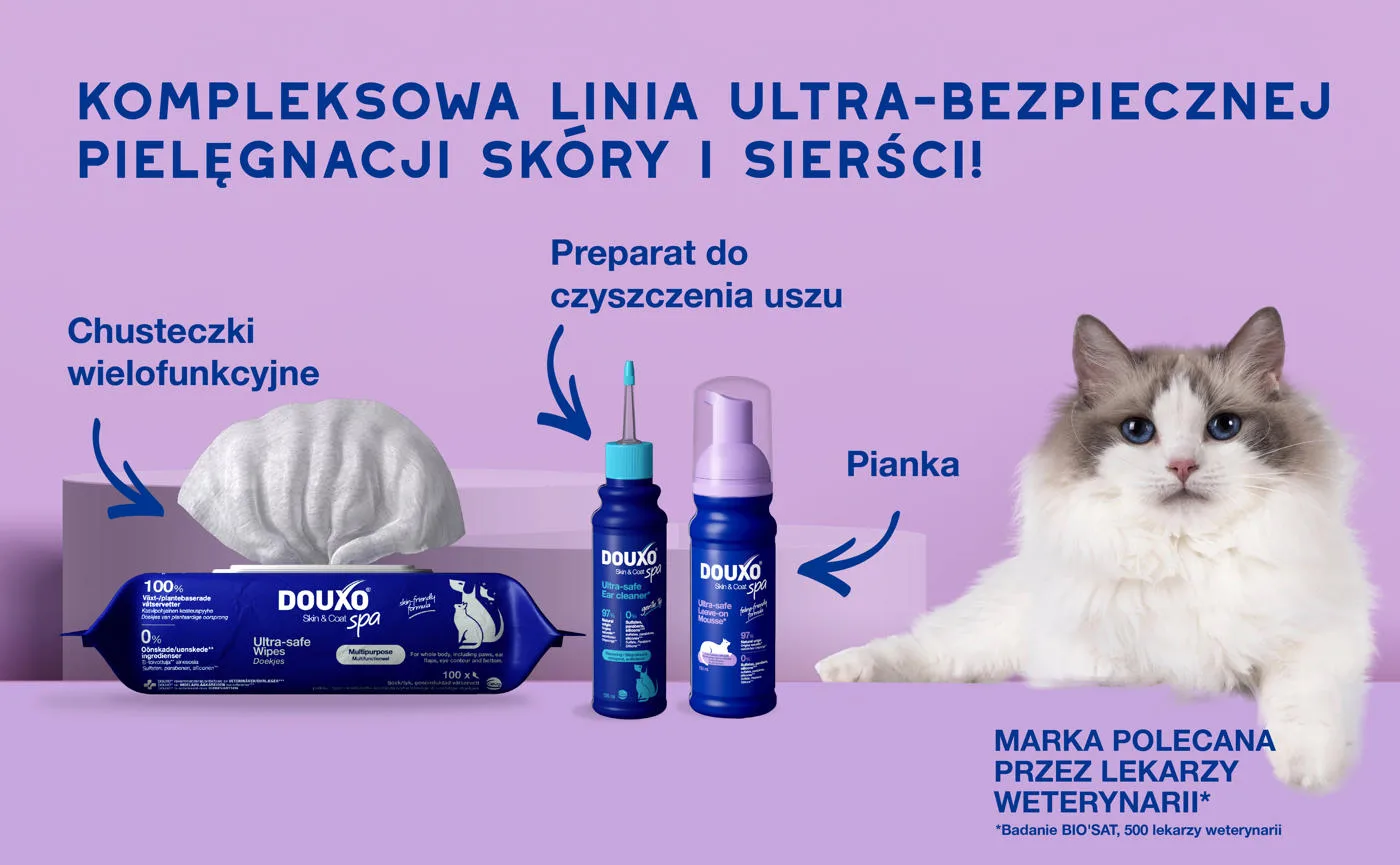 DOUXO Skin & Coat SPA Cat Mousse