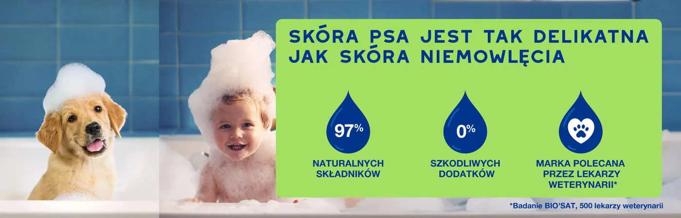 szampony dla psów