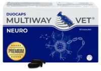 JM SANTE Multiway Vet Duocaps Neuro 60 kapsułek wspomagające układ nerwowy dla psa i kota