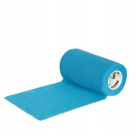 Recovital Bandaż kohezyjny 10cm niebieski