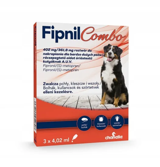 APTUS Fipnil Combo XL Pies >40 kg 3 pipety