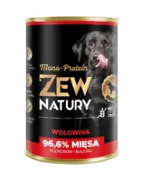 ZEW NATURY Mono Protein Wołowina 400g karma mokra dla psów dorosłych