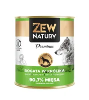 ZEW NATURY Premium Karma mokra bogata w królika 400g dla psów dorosłych