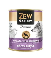 ZEW NATURY Premium Karma mokra bogata w jagnięcinę 800g dla psów dorosłych