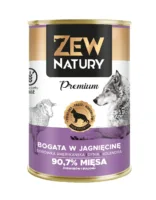 ZEW NATURY Premium Karma mokra bogata w jagnięcinę 400g dla psów dorosłych