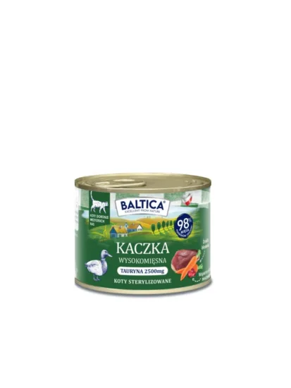 BALTICA Smaki Regionów Kot Kaczka 185g karma mokra dla kotów dorosłych