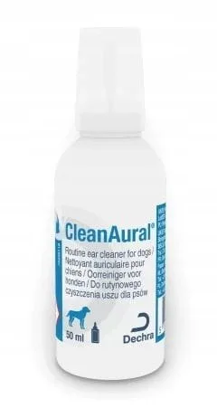 DECHRA Clean Aural Dog 50mll płyn do rutynowej pielęgnacji uszu dla psów