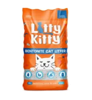 Litty Kitty Żwirek Bentonitowy Naturalny dla kota 25 litrów bezzapachowy