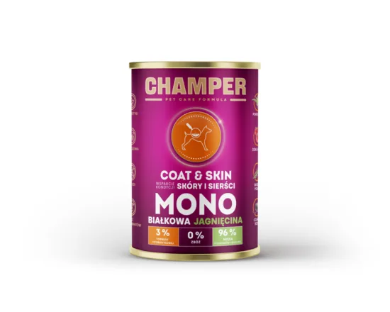 CHAMPER Coat&Skin Monobiałkowa Jagnięcina