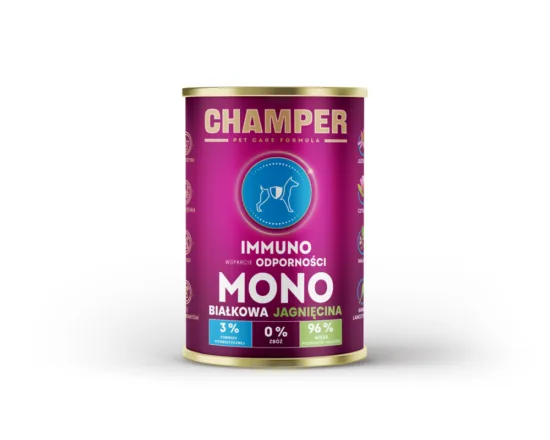 CHAMPER Immuno Monobiałkowa Jagnięcina