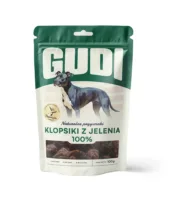 GUDI Klopsiki Jeleń 500g naturalne przysmaki dla psa