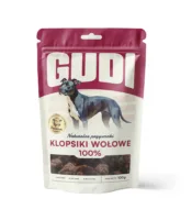 GUDI Klopsiki Wołowina 500g naturalne przysmaki dla psa