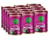CHAMPER Gastro Monobiałkowa Wołowina 12x400g karma mokra dla psów dorosłych