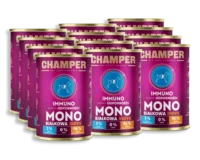 CHAMPER Immuno Monobiałkowa Indyk 12x400g karma mokra dla psów dorosłych