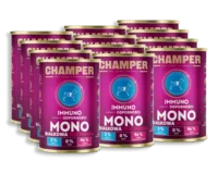 CHAMPER Immuno Monobiałkowa Wołowina 12x400g karma mokra dla psów dorosłych