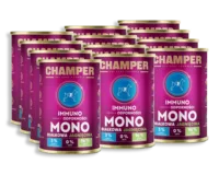 CHAMPER Immuno Monobiałkowa Jagnięcina 12x400g karma mokra dla psów dorosłych