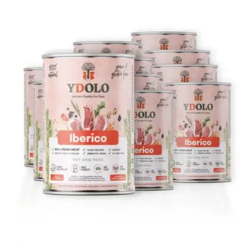 YDOLO Iberico 12x400g mokra karma dla psów
