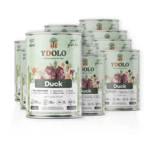 YDOLO Duck 12x400g mokra karma dla psów