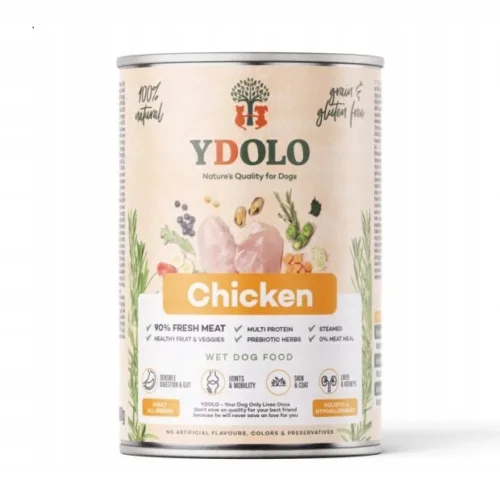 YDOLO Chicken 400g mokra karma dla psów