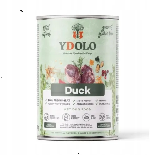 YDOLO Duck 400g mokra karma dla psów