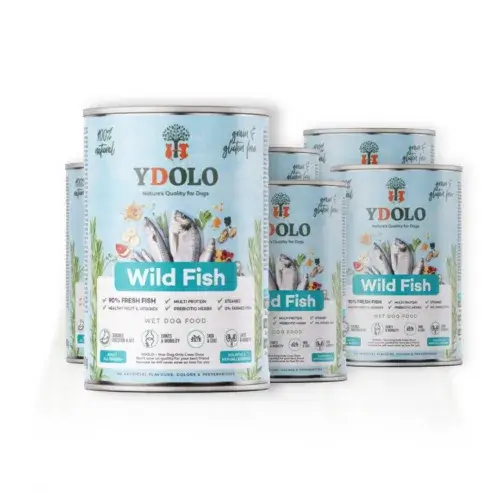 YDOLO Wild Fish 6x400g mokra karma dla psów