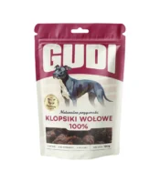 GUDI Klopsiki Wołowina 100g naturalne przysmaki dla psa