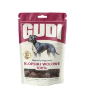 GUDI Klopsiki Wołowina 500g naturalne przysmaki dla psa