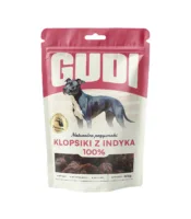 GUDI Klopsiki Indyk 500g naturalne przysmaki dla psa