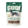 GUDI Paski mięsne Jeleń 100g naturalne przysmaki dla psa