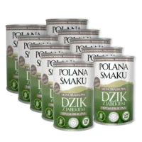 POLANA SMAKU Dzik z Jabłkami 10x400g