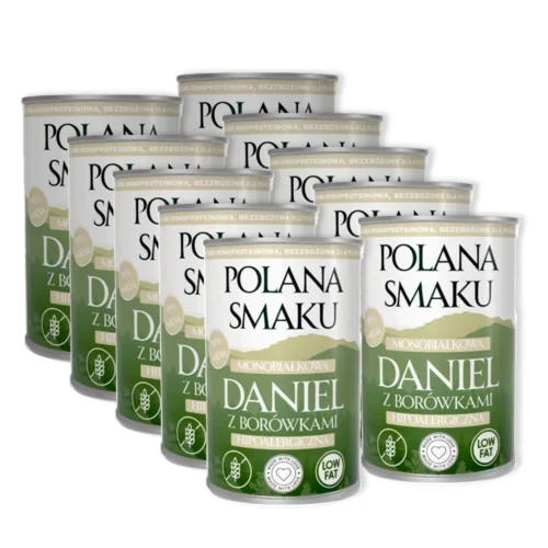 POLANA SMAKU Daniel z Borówkami 10x400g