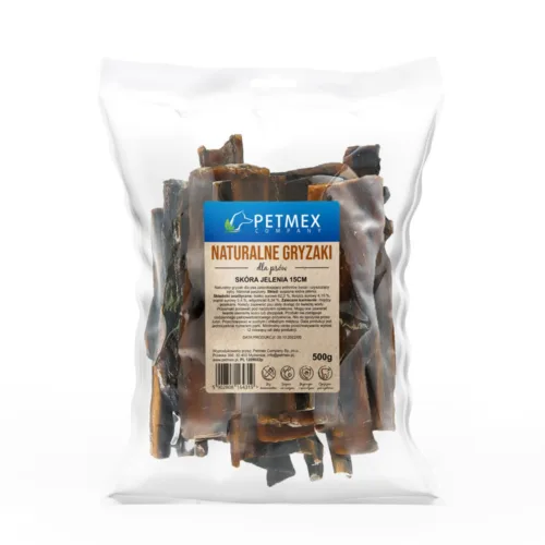 Petmex Skóra jelenia 15cm 500g