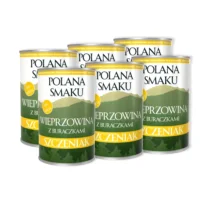 POLANA SMAKU Wieprzowina z Burakiem 6x400g karma mokra monoproteinowa dla szczeniąt