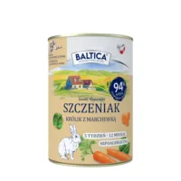 BALTICA Smaki Region贸w Kr贸lik z marchewk膮 400g karma mokra dla szczeni膮t