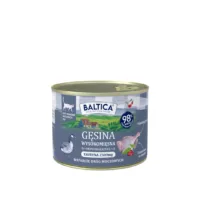 BALTICA Smaki Region贸w G臋sina 185g monobia艂kowa karma mokra dla kot贸w doros艂ych