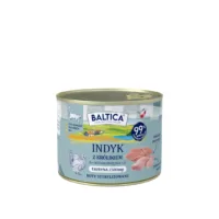 BALTICA Smaki Region贸w Indyk z kr贸likiem 185g duobia艂kowa karma mokra dla kot贸w sterylizowanych