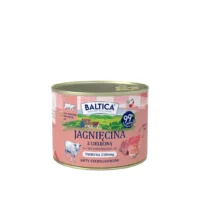 BALTICA Smaki Region贸w Jagni臋cina z ciel臋cin膮 185g duobia艂kowa karma mokra dla kot贸w sterylizowanych