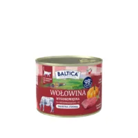 BALTICA Smaki Region贸w Wo艂owina z w膮tr贸bk膮 185g duobia艂kowa karma mokra dla kot贸w sterylizowanych