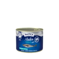 BALTICA Excellent Alaska Pollock Light 185g Mintaj karma mokra dla kot贸w o obni偶onej zawarto艣ci t艂uszczu