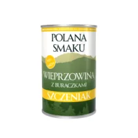 POLANA SMAKU Wieprzowina z Burakiem 400g karma mokra monoproteinowa dla szczeniąt