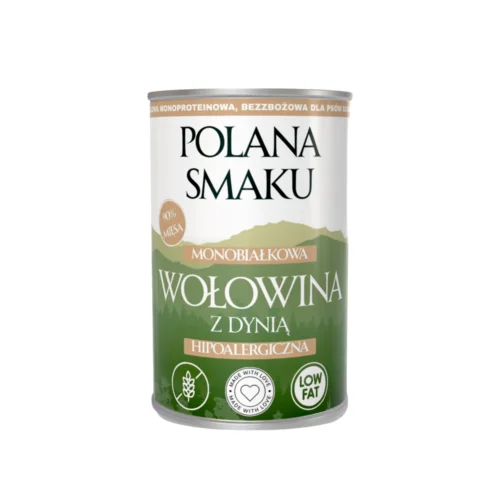 POLANA SMAKU Wołowina z Dynią 400g karma mokra monoproteinowa dla psów dorosłych