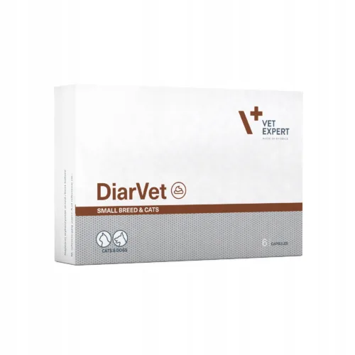 VET EXPERT Diarvet Small Breed 6 kapsułek