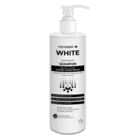 JM SANTE Poliderm Szampon White 250ml szampon do białej i jasnej sierści dla psów i kotów