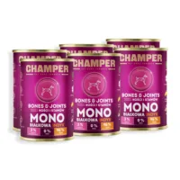 CHAMPER Bones&Joints Monobiałkowa Indyk 6x400g