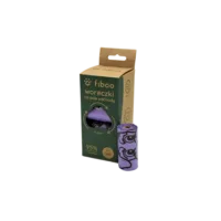 Fiboo Eko Worki na psie odchody - 8pak – fioletowy