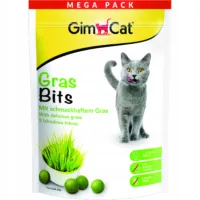 GIMCAT Gras Bits Tabs 425g przysmaki dla kota z trawą