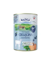 BALTICA Smaki Regionów Cielęcina z jagnięciną i batatem 12x400g karma mokra dla psa