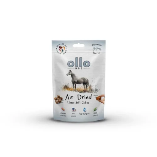 Ollo Air Dried Horse Soft Cubes 80 g