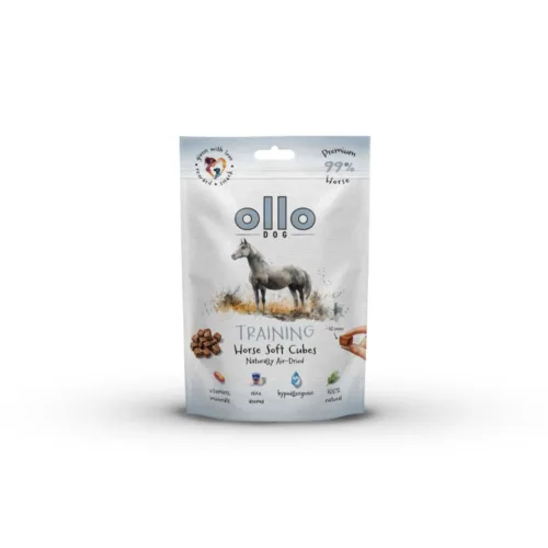 Ollo Air Dried Training Horse Soft Cubes 80g